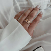 Daniel Wellington Elevation Ring Rose Gold Rings Daniel Wellington 