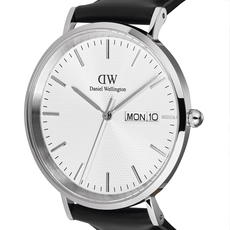 Daniel Wellington Classic Day Display Sheffield Silver Watch Watches Daniel Wellington 