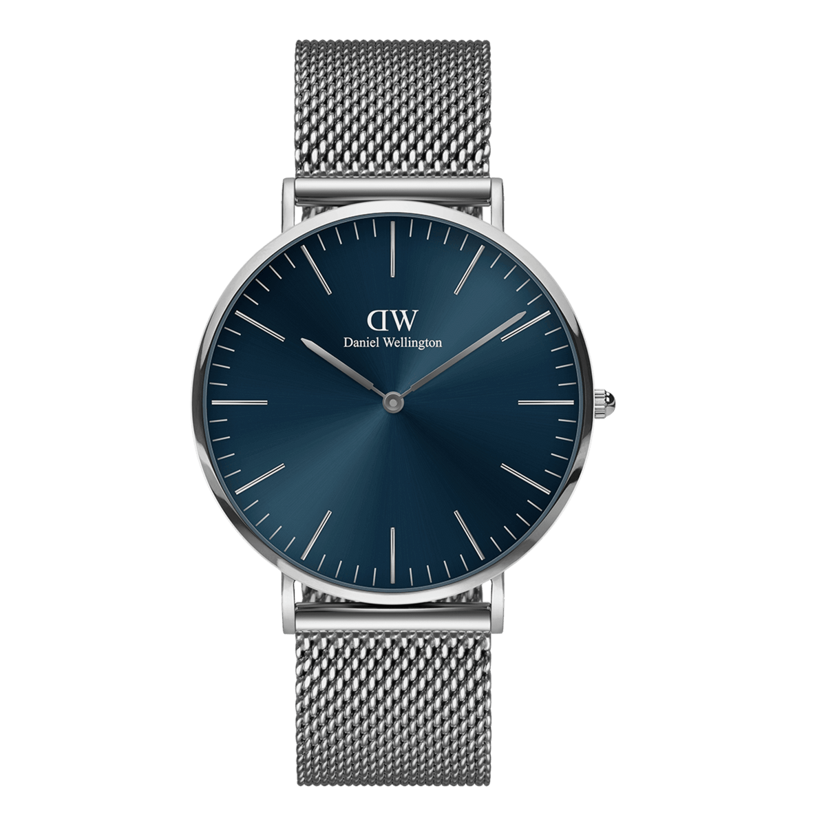 Daniel Wellington Classic 40 Sterling Silver Arctic Watch Watches Daniel Wellington 