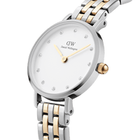 Daniel Wellington Petite Lumine 28 5-Link Gold & Silver White Watch Watches Daniel Wellington 