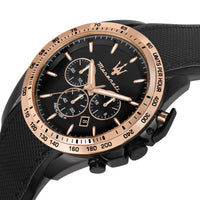 Maserati Epoca 42mm Black Chronograph Watches Maserati 
