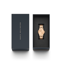 Daniel Wellington Iconic Link Unitone 28 Rose Gold Watch Watches Daniel Wellington 