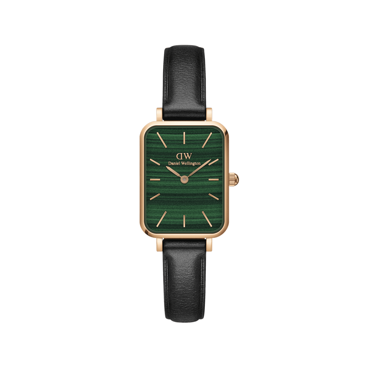 Daniel Wellington Quadro 20X26 Pressed Sheffield Rose Gold & Green Watch Watches Daniel Wellington 
