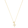 LUXURY LETTERS N INITIAL PENDANT GOLD Pendants Georgini 