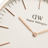 Daniel Wellington Classic 40 Durham Rose Gold & White Watch Watches Daniel Wellington 