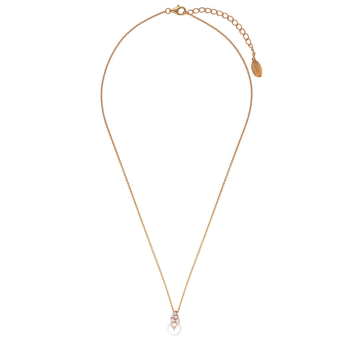 GEORGINI RED CARPET GOVENORS NECKLACE ROSE GOLD Bevilles Jewellers 