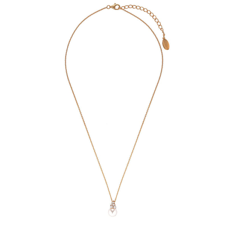 GEORGINI RED CARPET GOVENORS NECKLACE ROSE GOLD Bevilles Jewellers 