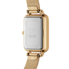 Daniel Wellington Quadro 20X26 Pressed Evergold Gold & White Watch Watches Daniel Wellington 