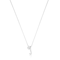 LUXURY LETTERS J INITIAL PENDANT SILVER Pendants Georgini 