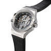 Maserati Potenza Silver Skeleton Automatic 42mm Watch Watches Maserati 