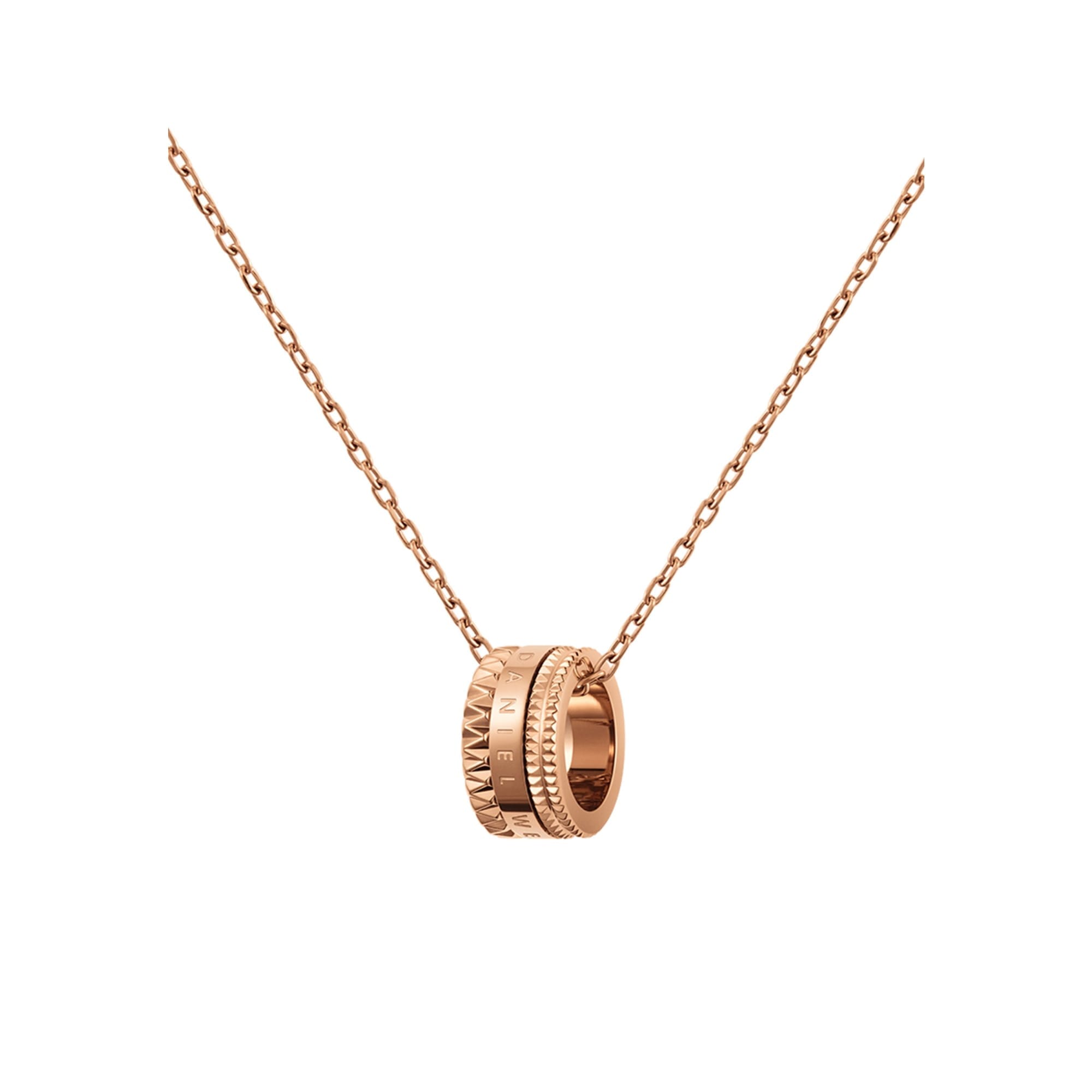 Daniel Wellington Elevation Necklace Rose Gold Necklaces Daniel Wellington 