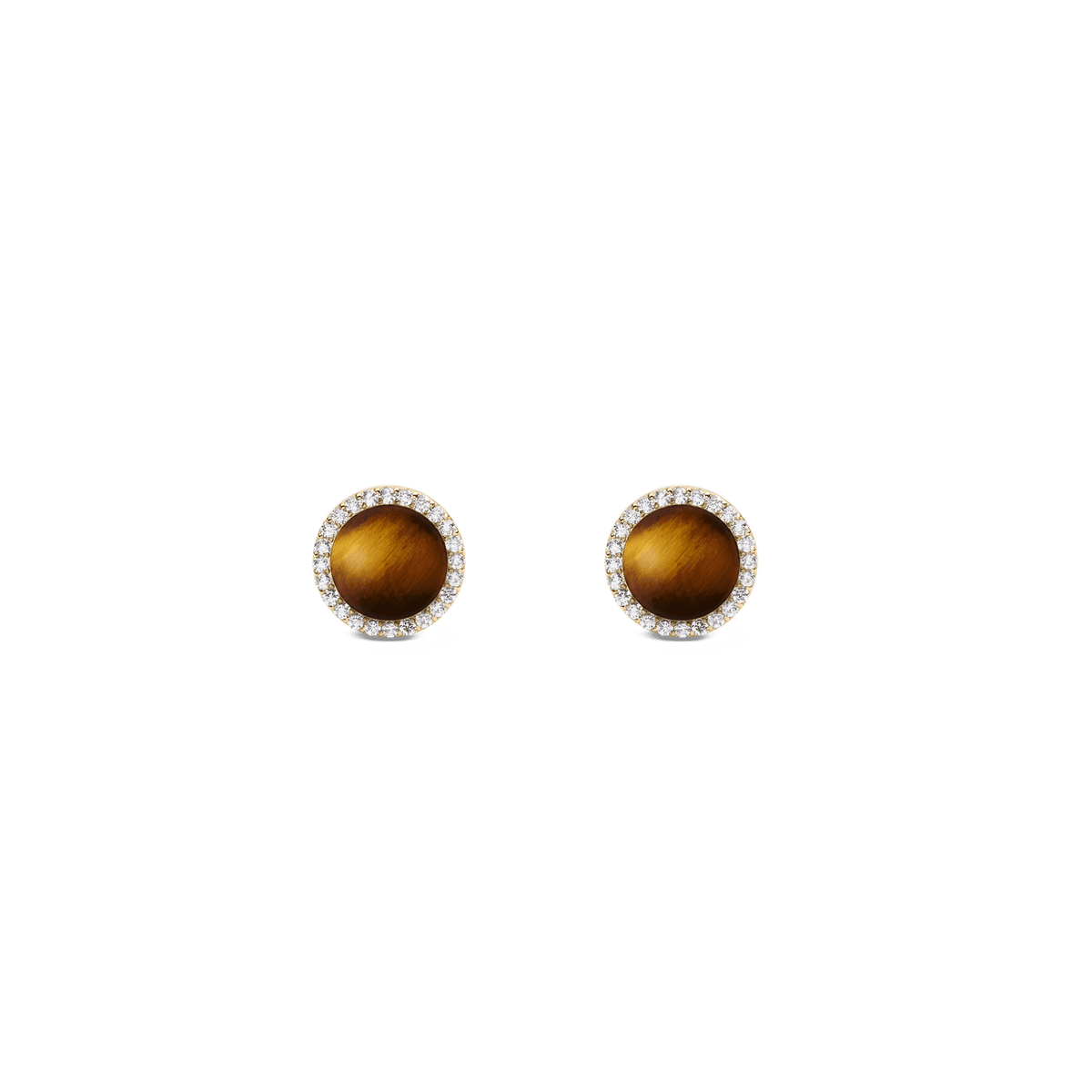 Daniel Wellington Audrey Earrings Tiger Eye Gold Earrings Daniel Wellington 