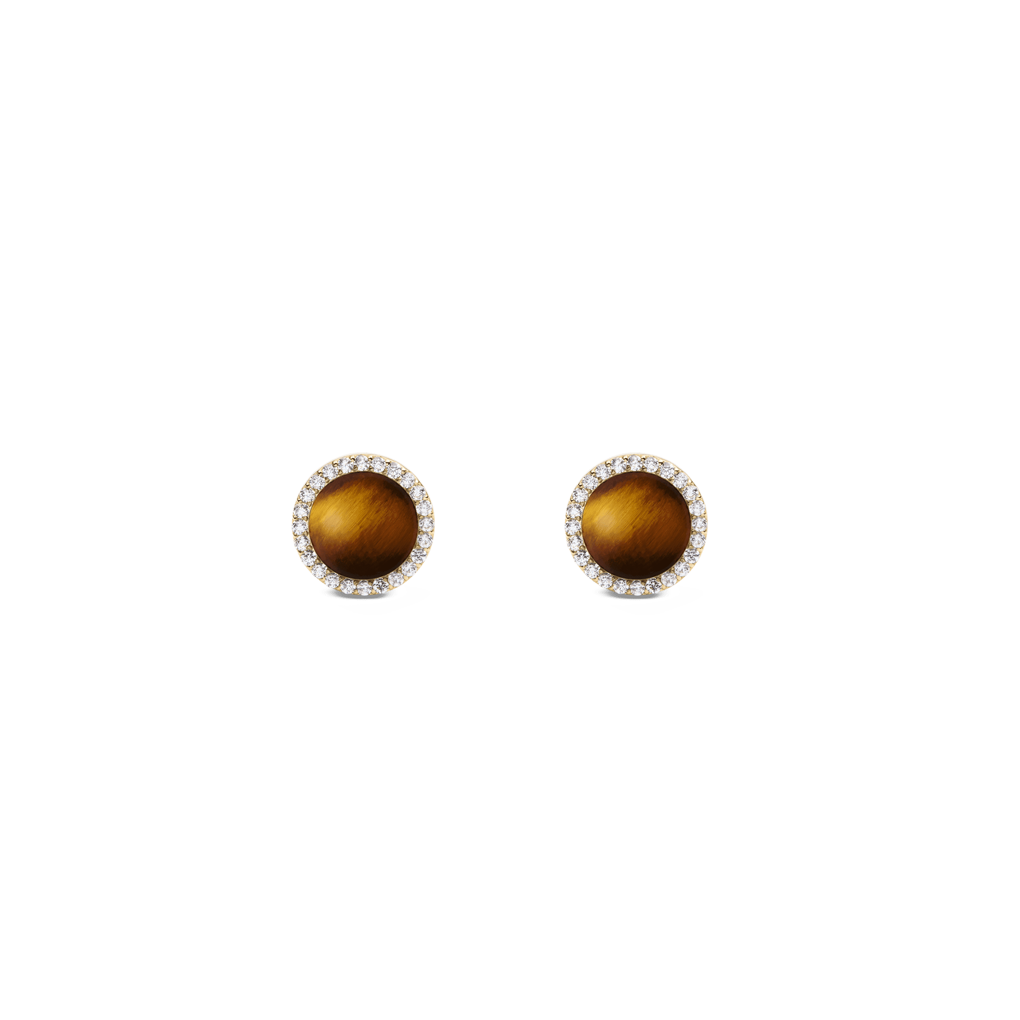 Daniel Wellington Audrey Earrings Tiger Eye Gold Earrings Daniel Wellington 