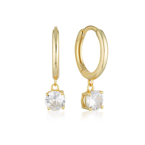 Georgini Gold Bria Hoop Bevilles Jewellers 
