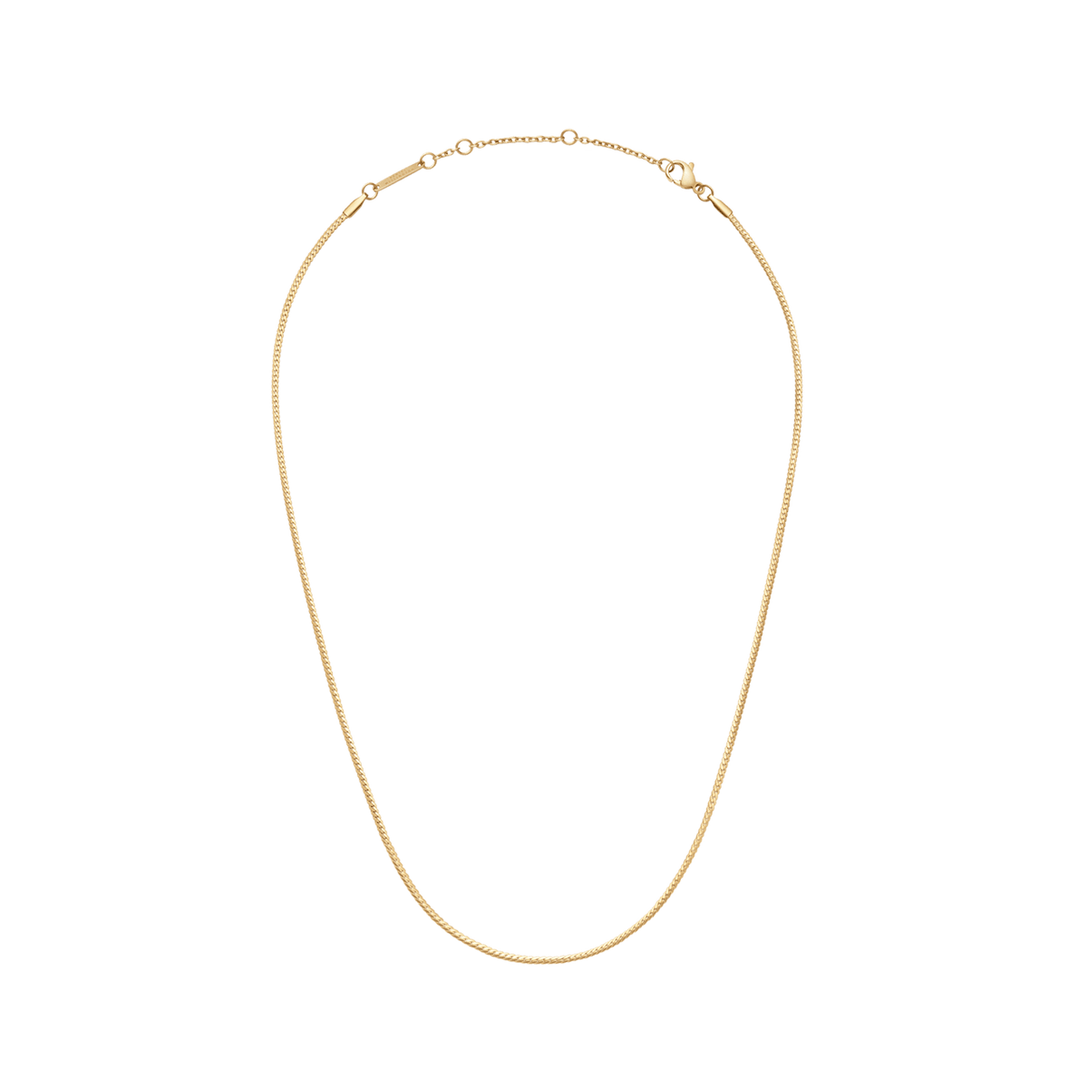 Daniel Wellington Elan Flat Chain Necklace Long Gold Necklaces Daniel Wellington 