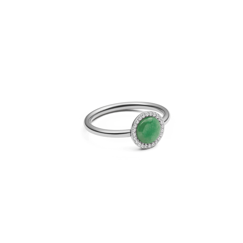Daniel Wellington Audrey Ring Jade Silver Rings Daniel Wellington 