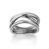 Multi Strand Ring in Sterling Silver Rings Bevilles 