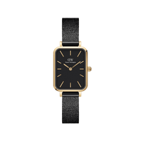 Daniel Wellington Quadro 20X26 Pressed Ashfield Gold & White Watch Watches Daniel Wellington 