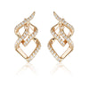GEORGINI RED CARPET ARIA EARRINGS ROSE GOLD Bevilles Jewellers 