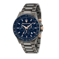 Maserati Sfida Grey 44mm Chronograph Watch Watches Maserati 