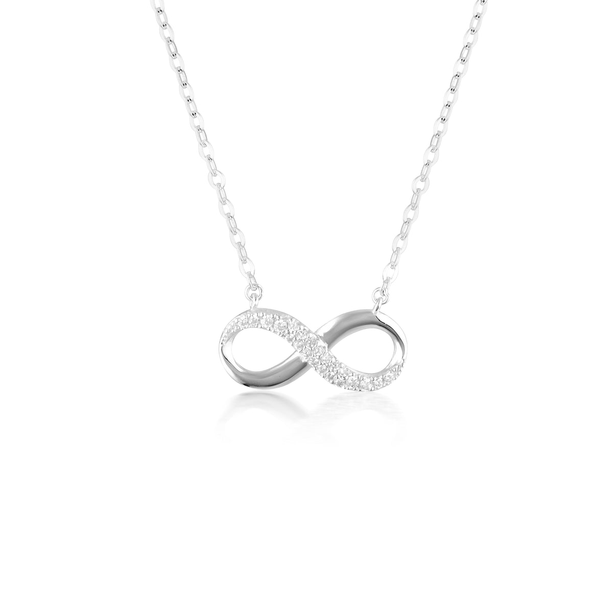 FOREVER INFINTY PENDANT - SILVER Bevilles Jewellers 