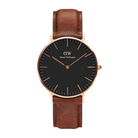 Daniel Wellington Classic 40 St Mawes Rose Gold & Black Watch Watches Daniel Wellington 