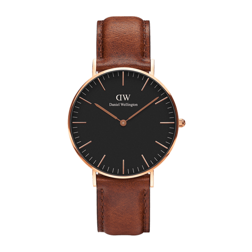 Daniel Wellington Classic 40 St Mawes Rose Gold & Black Watch Watches Daniel Wellington 