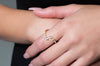 GEORGINI RED CARPET VENICE RING GOLD Bevilles Jewellers 