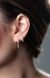GEORGINI RED CARPET ARIA EARRINGS GOLD Bevilles Jewellers 