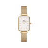 Daniel Wellington Quadro 20X26 Pressed Evergold Gold & White Watch Watches Daniel Wellington 