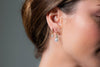 GEORGINI RED CARPET GOVENORS EARRINGS GOLD Bevilles Jewellers 