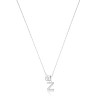 LUXURY LETTERS Z INITIAL PENDANT SILVER Pendants Georgini 