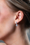 GEORGINI RED CARPET CANNES EARRINGS SILVER Bevilles Jewellers 