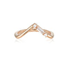 Georgini Aurora Glory Ring Rose Gold Bevilles Jewellers 10 