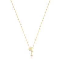 LUXURY LETTERS I INITIAL PENDANT GOLD Pendants Georgini 