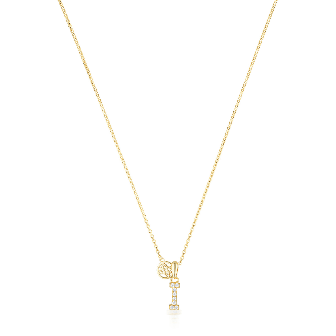 LUXURY LETTERS I INITIAL PENDANT GOLD Pendants Georgini 
