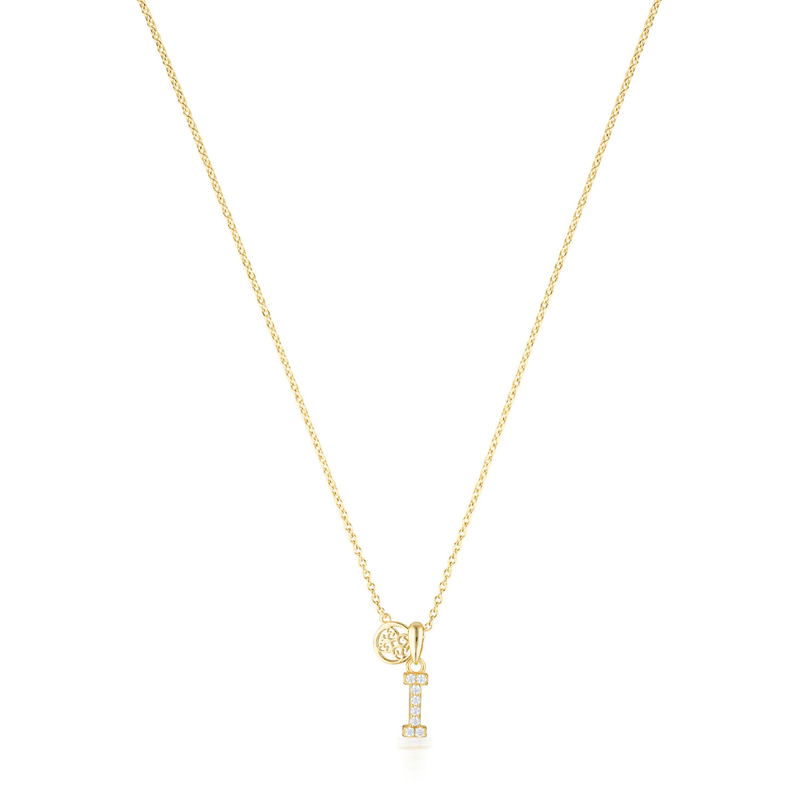 LUXURY LETTERS I INITIAL PENDANT GOLD Pendants Georgini 