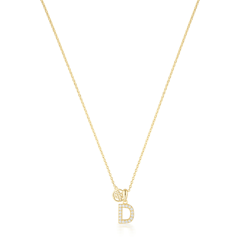 LUXURY LETTERS D INITIAL PENDANT GOLD Pendants Georgini 