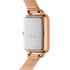 Daniel Wellington Quadro 20x26 Lumine Rose Gold Mother of Pearl White Watch Watches Daniel Wellington 