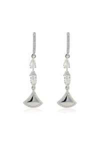 CHIC NOEL FANTASY EARRINGS SILVER Bevilles Jewellers 