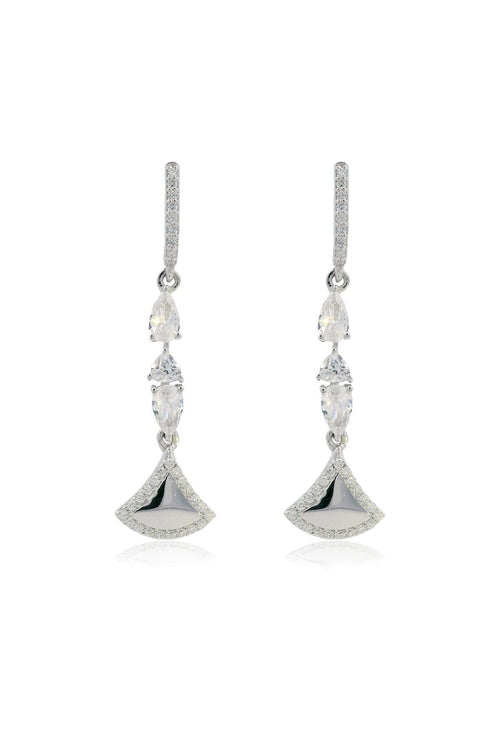 CHIC NOEL FANTASY EARRINGS SILVER Bevilles Jewellers 