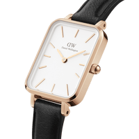 Daniel Wellington Quadro 20X26 Pressed Sheffield Rose Gold & White Watch Watches Daniel Wellington 