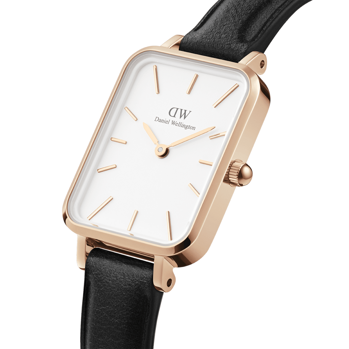 Daniel Wellington Quadro 20X26 Pressed Sheffield Rose Gold & White Watch Watches Daniel Wellington 