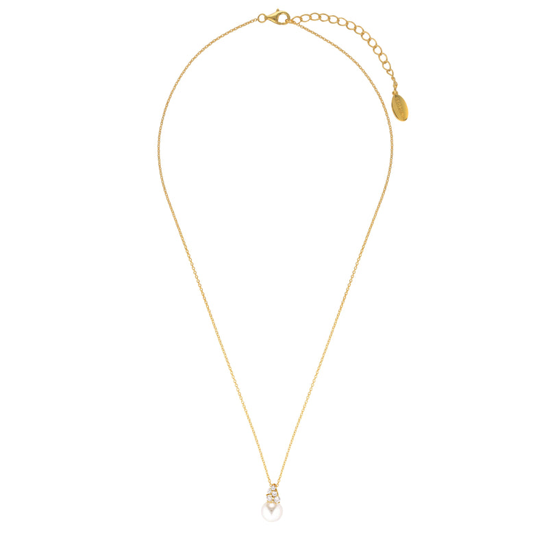 GEORGINI RED CARPET GOVENORS NECKLACE GOLD Bevilles Jewellers 