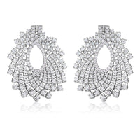 GEORGINI RED CARPET SUNDANCE EARRINGS SILVER Bevilles Jewellers 