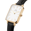 Daniel Wellington Quadro 20X26 Pressed Sheffield Gold & White Watch Watches Daniel Wellington 