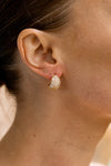 SYDNEY SOIRÉE DOUBLE BAY EARRINGS GOLD Bevilles Jewellers 