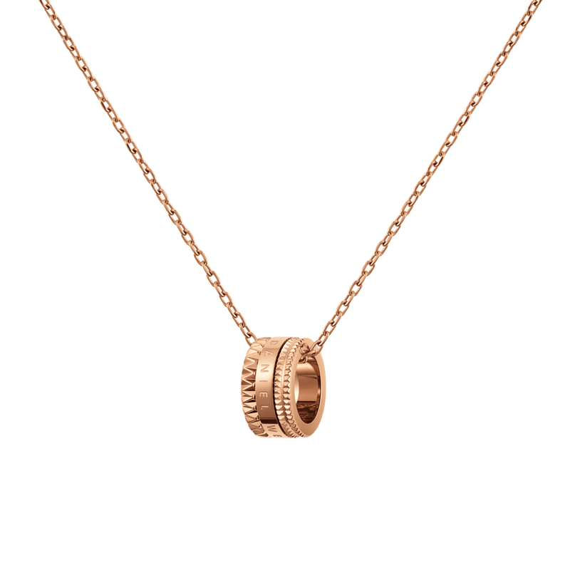 Daniel Wellington Elevation Necklace Rose Gold Necklaces Daniel Wellington 