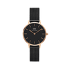 Daniel Wellington Petite 32 Ashfield Rose Gold & Black Watch Watches Daniel Wellington 