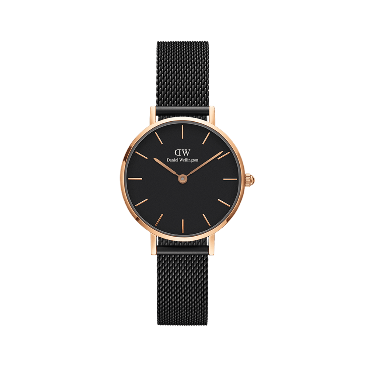 Daniel Wellington Petite 32 Ashfield Rose Gold & Black Watch Watches Daniel Wellington 